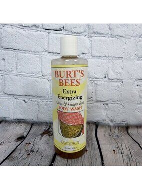 Burt's Bees Energizing Body Wash Citrus & Ginger 12 oz RARE HTF